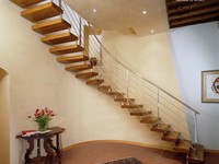 27 Open Wooden Cantilever 02 Marretti Stairs Brisbane